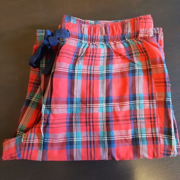Victoria's Secret Checkered Plaid Lounge PJ Pyjama Bottoms M - Picture 3 of 3